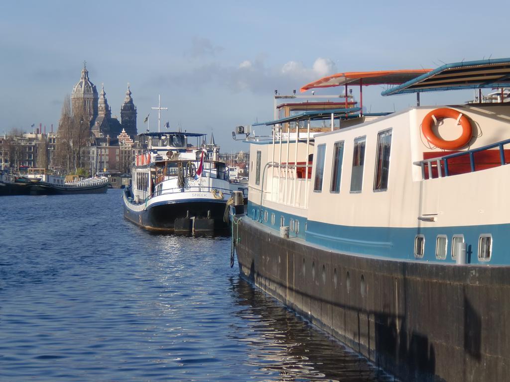 Hotelboat Fiep Амстердам Екстериор снимка